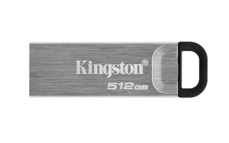 Kingston 512GB USB flash drive, USB 3.2 Gen.1, DataTraveler Kyson, Read up to 200MB/s, Write up to 60MB/s ( DTKN/512GB )