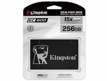 Kingston kc600 256gb/2.5"/sata 3/crna ssd ( SKC600/256G.E )