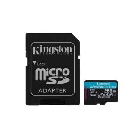 Kingston SD Card 256GB, Canvas Go! Plus, SDXC Class10 UHS-1 U3 V30 ( SDG4/256GB )