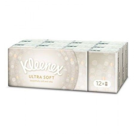 Kleenex Ultrasoft pocket papirne maramice 12x7 kom ( A006092 ) - Img 1