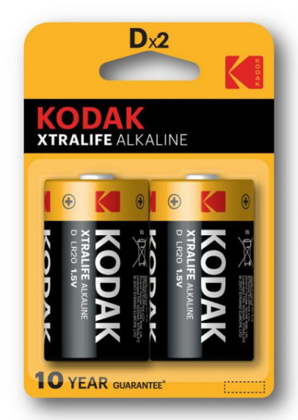 Kodak alkalne baterije extralife d 2kom ( 394 3420 )