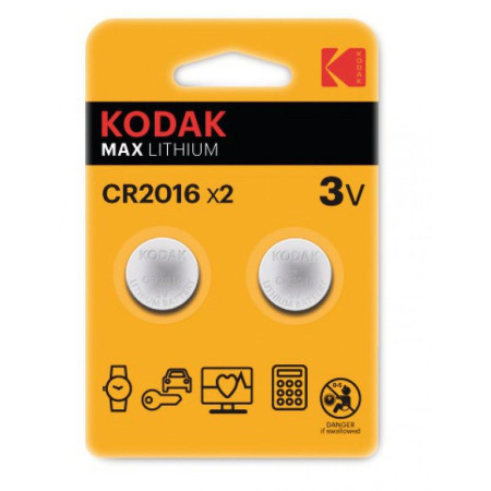 Kodak baterija kcr 2016 2kom u pakovanju ( 30417663 )