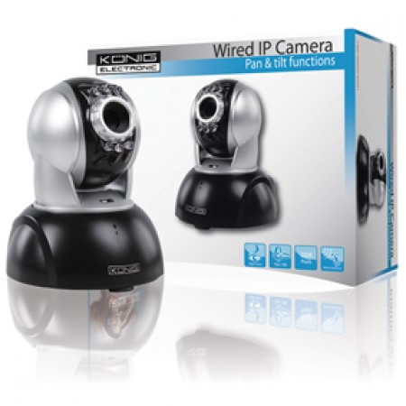 Konig kamera IP PAN/TILT infra red ( X-CMP-NWIPCAM21 ) - Img 1