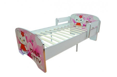 Krevet za decu Pink Kitty 160*80 cm - model 804 - Img 1