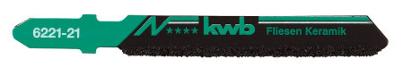 KWB HM list za ubodnu testeru 77 1/1, za keramiku, fini ( KWB 49622121 ) - Img 1