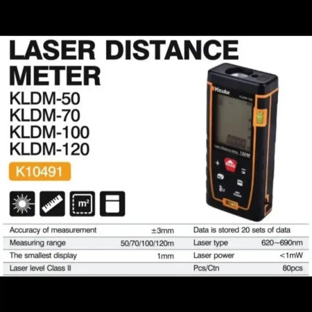 Kzubr kldm-100 laserski metar daljinomer