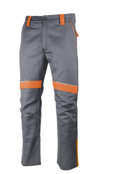 Lacuna radne pantalone greenland sivo-narandžaste veličina 56 ( 8greeps56 )