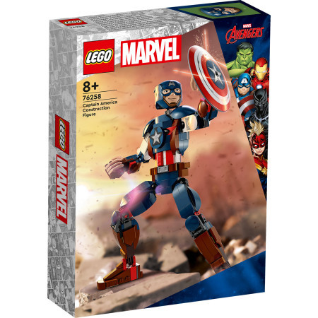 Lego Kapetan Amerika – figura za gradnju ( 76258 )