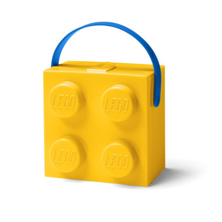 Lego kutija za užinu sa ručkom: žuta ( 40240007 )