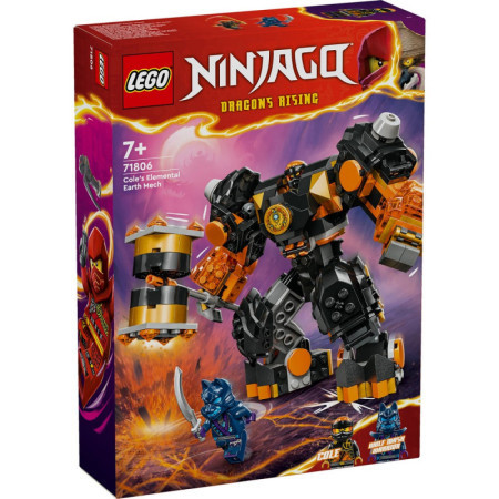 Lego ninjago coles elemental earth mech ( LE71806 )