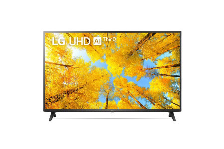 LG 50" 50UQ75003LF UHD, DLED, DVB-C/T2/S2, Wide Color Gamut, Active HDR, LG ThinQ Al Smart TV, Built-in Wi-Fi, Bluetooth, Ultra Surround, C