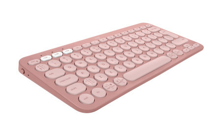 Logitech K380s pebble keys 2 tonal rose tastatura