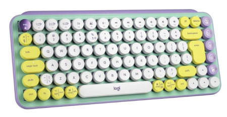 Logitech pop with emoji, daydream mint tastatura