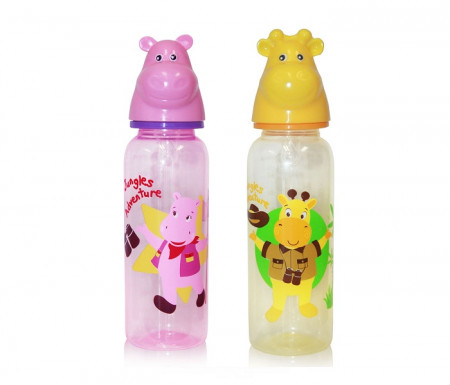 Lorelli Bertoni flašica Baby Care Hippo-Girafe 250 ml 1020031 ( 1020031 ) - Img 1