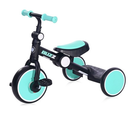 Lorelli tricikl buzz black&amp;turquoise foldable ( 10050600009 ) - Img 1
