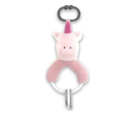 Lorelli zvecka za bebe unicorn pink natural ( 10191400007 )