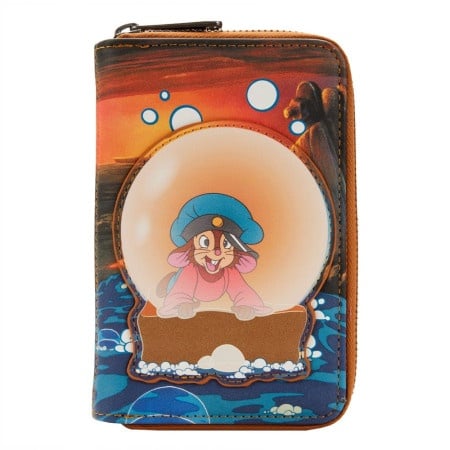 Loungefly An American Tail Fievel Bubbles Zip Around Wallet ( 060455 )