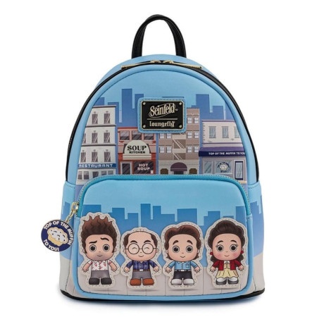 Loungefly Seinfeld Chibi City Mini Backpack ( 060447 ) -1