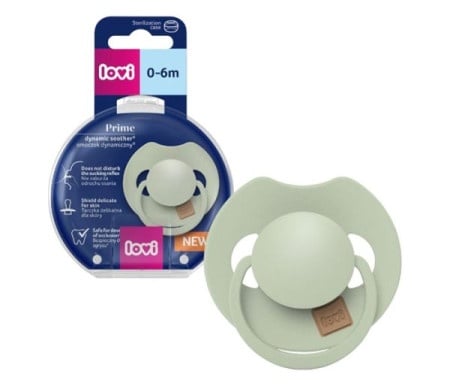 Lovi prime silicone dynamic varalica 0-6m (1kom) - pistacio 34/412 ( 34/412 )