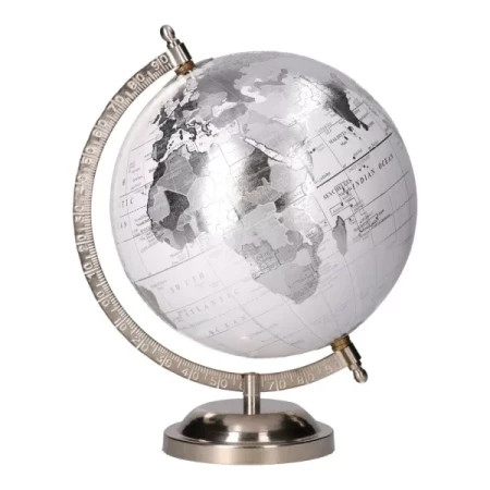Lunar, globus,srebrna, 20 cm ( 100375 )