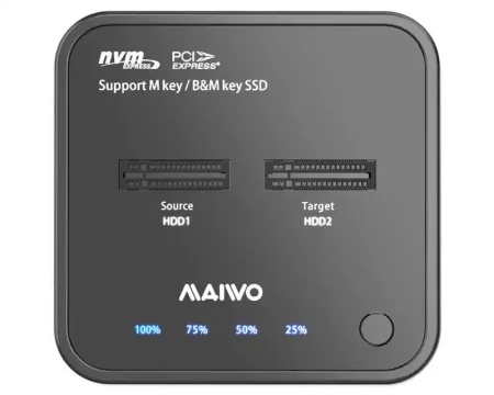 Maiwo K3016P2 USB Docking Station USB TipC 2xM.2 NVME