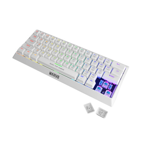 Marvo KG962 gaming USB tastatura white ( 002-0185 )