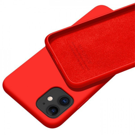 MCTK5-HUAWEI honor X8 futrola soft silicone red (159)