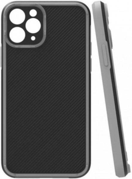 MCTR82-OnePlus 8 Pro * Futrola Textured Armor Silicone Black (139) - Img 1