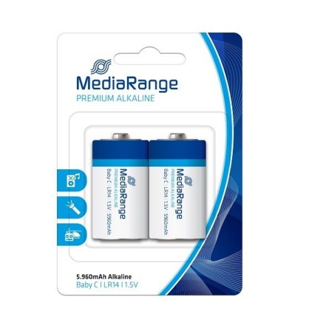 MediaRange C-LR14 alkalne baterije 1.5V baby MRBAT108 ( LR14MR/Z )-1