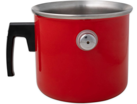 Metalac lonac za kuvanje na pari 2lit crvena ( 349360 ) - Img 1