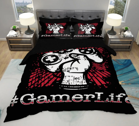 Mey home posteljina gamer life 3d 200x220cm crna ( 3D-1441 ) - Img 1