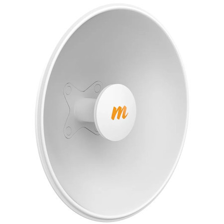 Mimosa 4.9-6.4 GHz Modular Twist-on Antenna, 400mm Dish for C5x only, 25 dBi gain - Contains 2 Antenna Assemblies, 100-00089 ( N5-X25-2PACK - Img 1