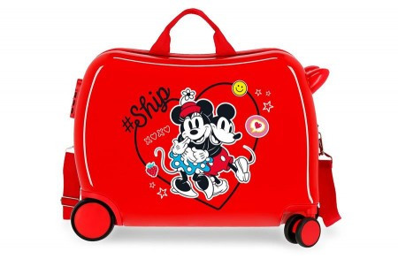 Minnie &amp; Mickey ABS kofer za decu crvena ( 44.998.22 ) - Img 1