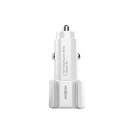 Moxom Auto punjac kc-15 2xusb 5v/2.4a type c beli ( A503 )