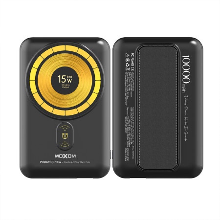 Moxom Power bank magsafe mx-pb113 pd20w+qc18w 10000mah crni ( BAT9371 )