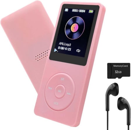 MP3 Player Bluetooth 32GB pink 600691