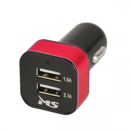 MS Industrial USB Dual car charger 1A i 2.1A ( CARUSBMS ) - Img 1