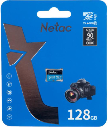 Netac micro SDXC 128GB P500 standard NT02P500STN-128G-S - Img 1
