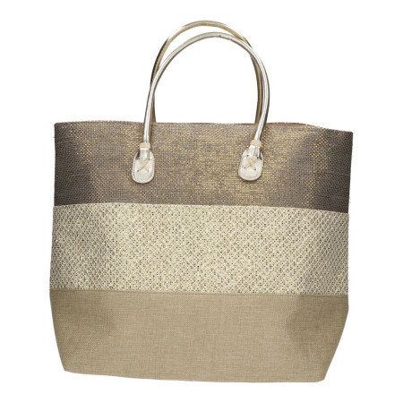 Nissi Exclusive, torba za plažu, zlatna ( 100368 )