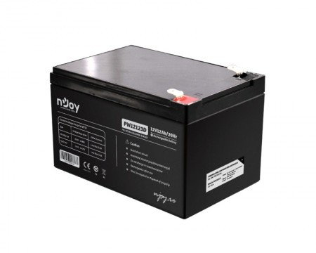 njoy PW12123D baterija za UPS 12V 12Ah (BTVA-12123PW-CN01B) - Img 1