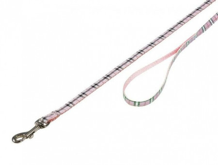 Nobby 78202-15 Povodac za pse karo roze 10mm 120cm ( NB78202-15 )