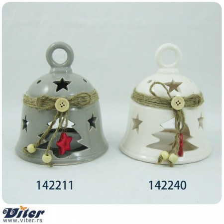 Novogodišnji svećnjak dugmence zvono ( 142211 ) - Img 1