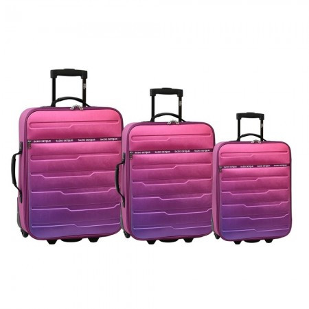Oslo, kofer, set, 3 komada, PE, roze ( 100093 ) - Img 1