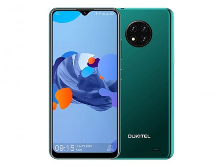 Oukitel smart phone4G/MTK6737/quad-core 1.3GHz/6.49&quot;/1560x720/16GB/2GB/Triple 13MP+2MP+2MP/5MP/4000mAh/And10 ( C19 green ) - Img 1