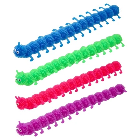 Ozzo squeezy caterpiller gumena igračka gusenica miks ( 894247 )