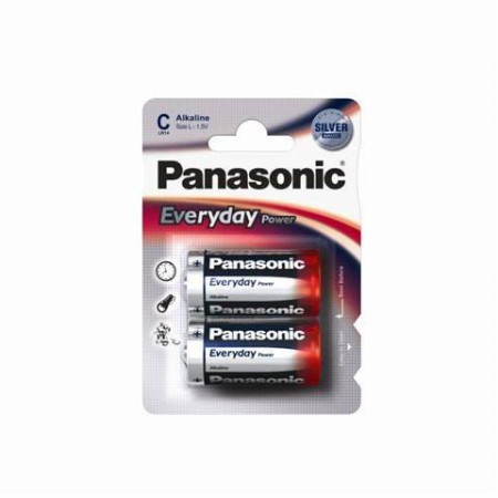 Panasonic baterije LR14EPS/2BP- 2×C alkalne everyday power ( 02390231 )