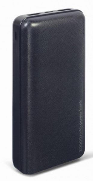 PB20-02 Gembird Power bank 20000mAh 2xUSB, LED