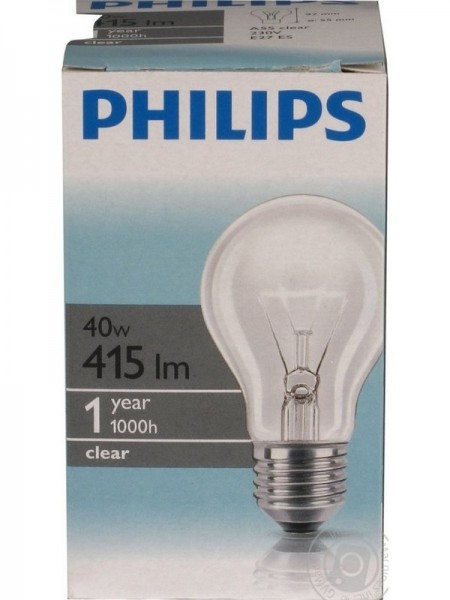 Philips standardna sijalica 40W E27 BISTRA PS002