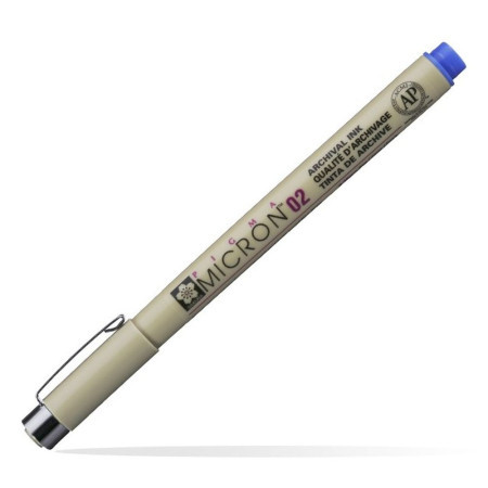 Pigma micron 02, liner, blue, 36, 0.3mm ( 672033 ) - Img 1