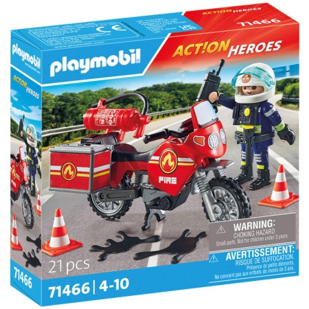 Playmobil Action Heroes Vatrogasac motociklista ( 1041814 )